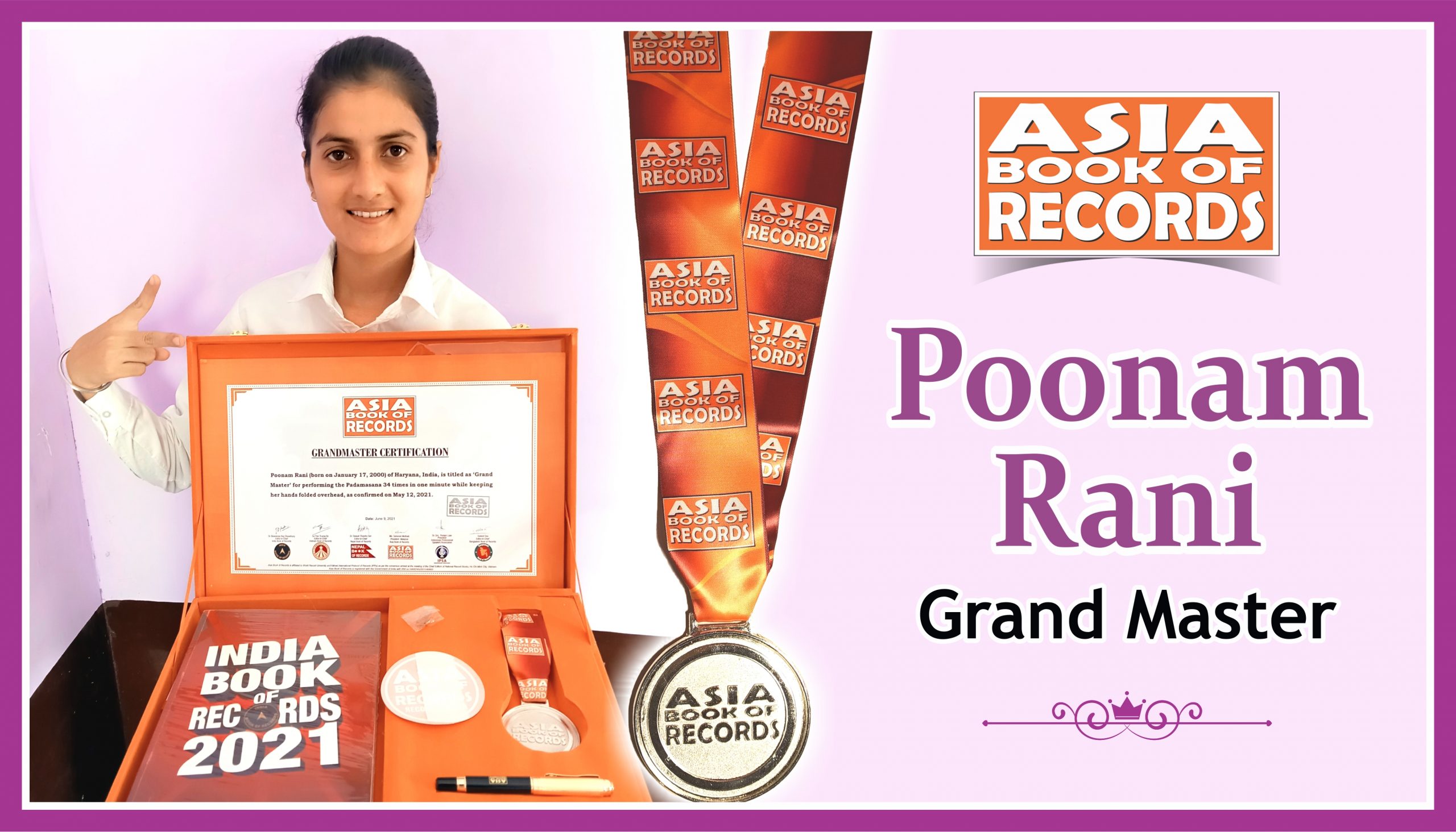 Grand Master – Poonam Rani